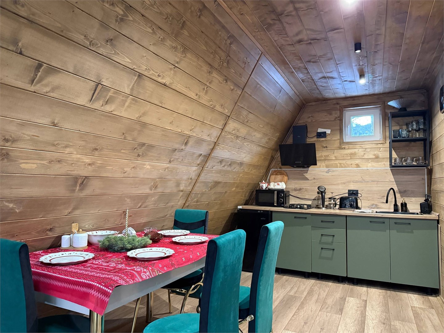 А-Фрейм VIP с джакузи в Arkhyz gorniy city