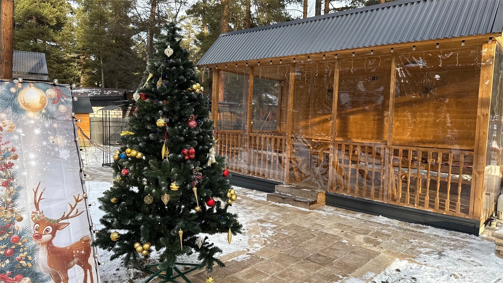 А-Фрейм VIP с джакузи в Arkhyz gorniy city