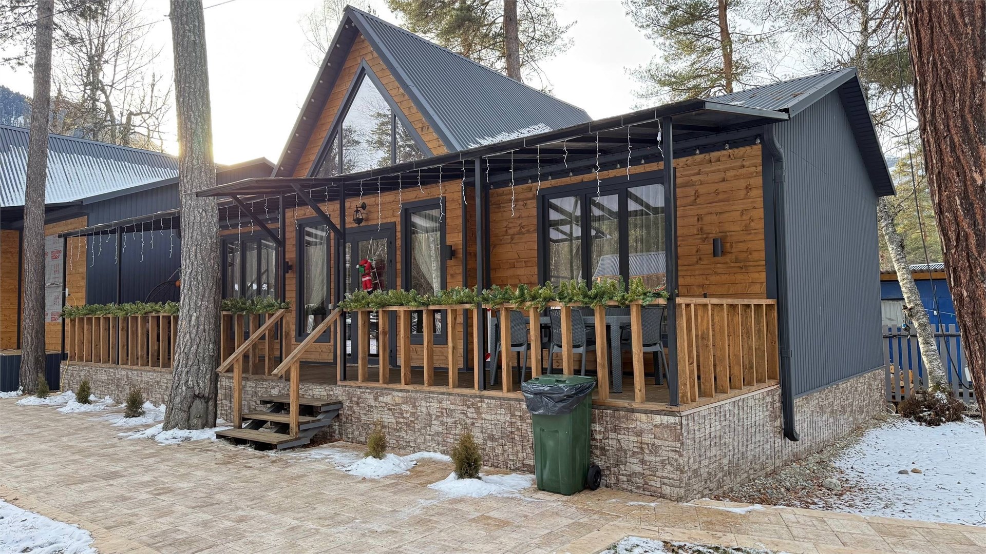 Бунгало для 8 гостей в Arkhyz gorniy city