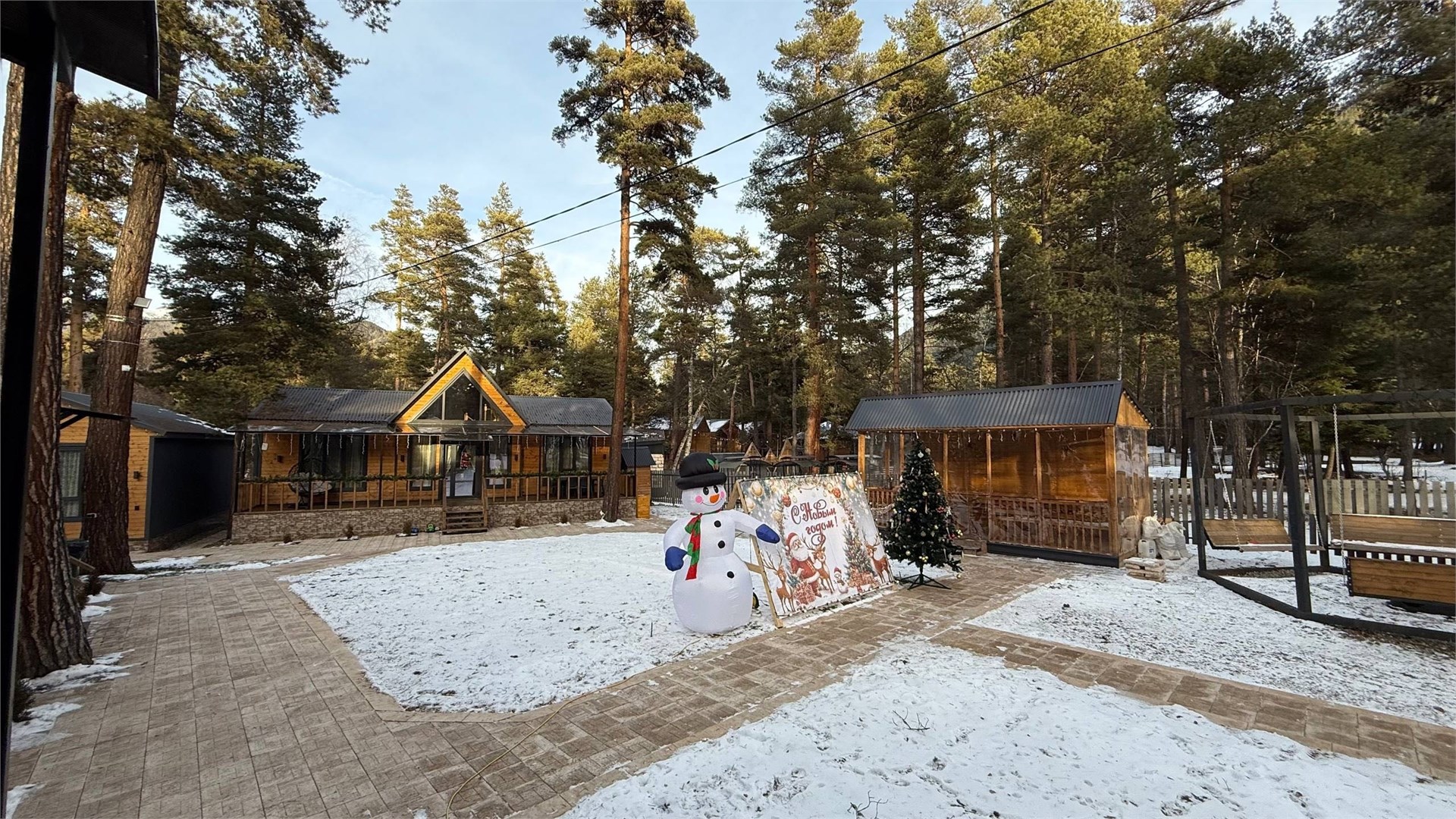 Бунгало для 8 гостей в Arkhyz gorniy city