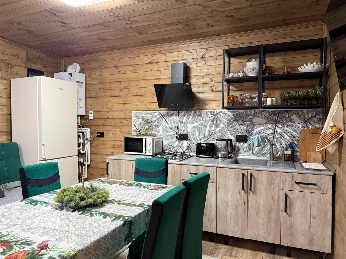 Бунгало для 8 гостей в Arkhyz gorniy city