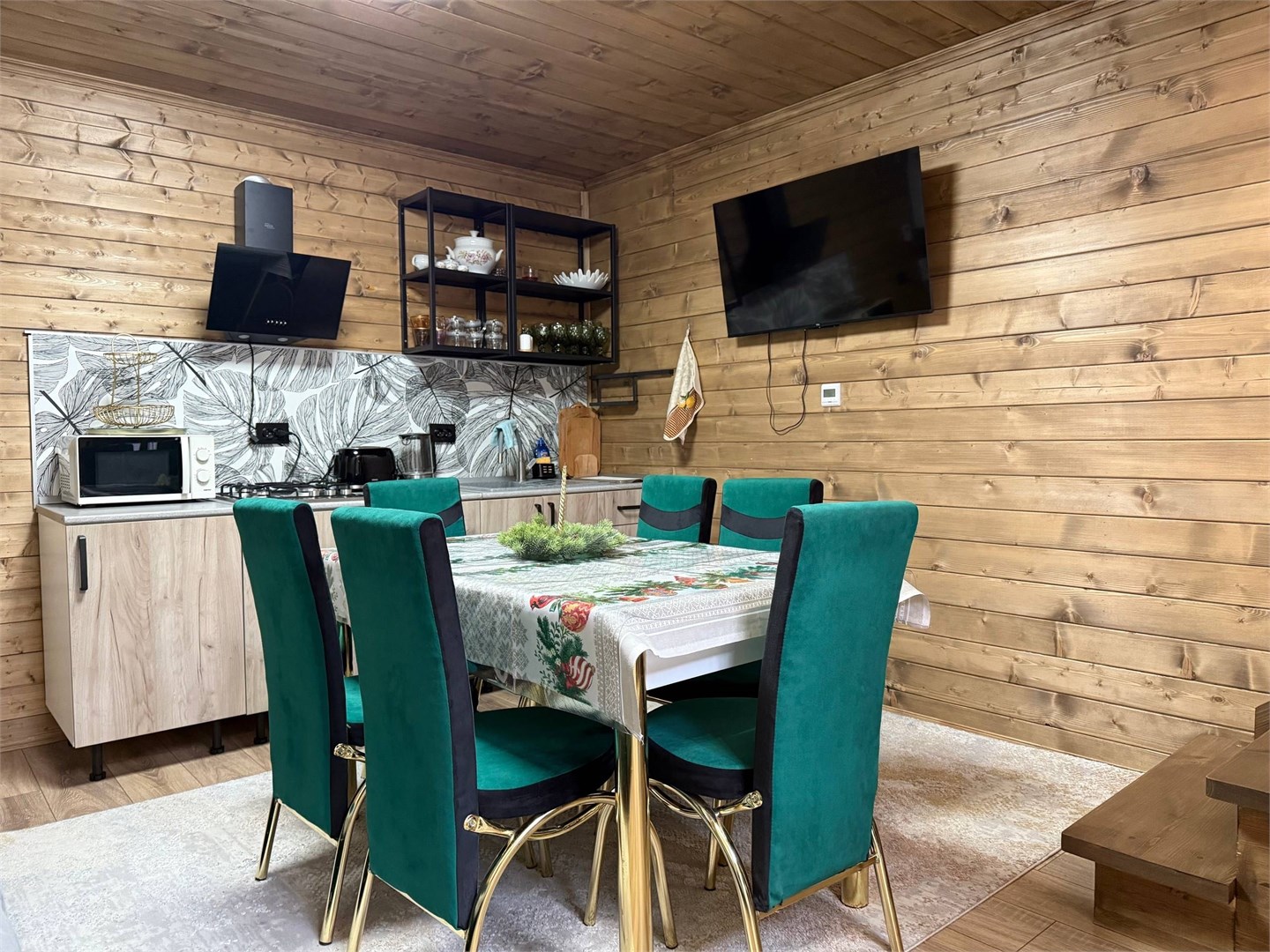 Бунгало для 8 гостей в Arkhyz gorniy city