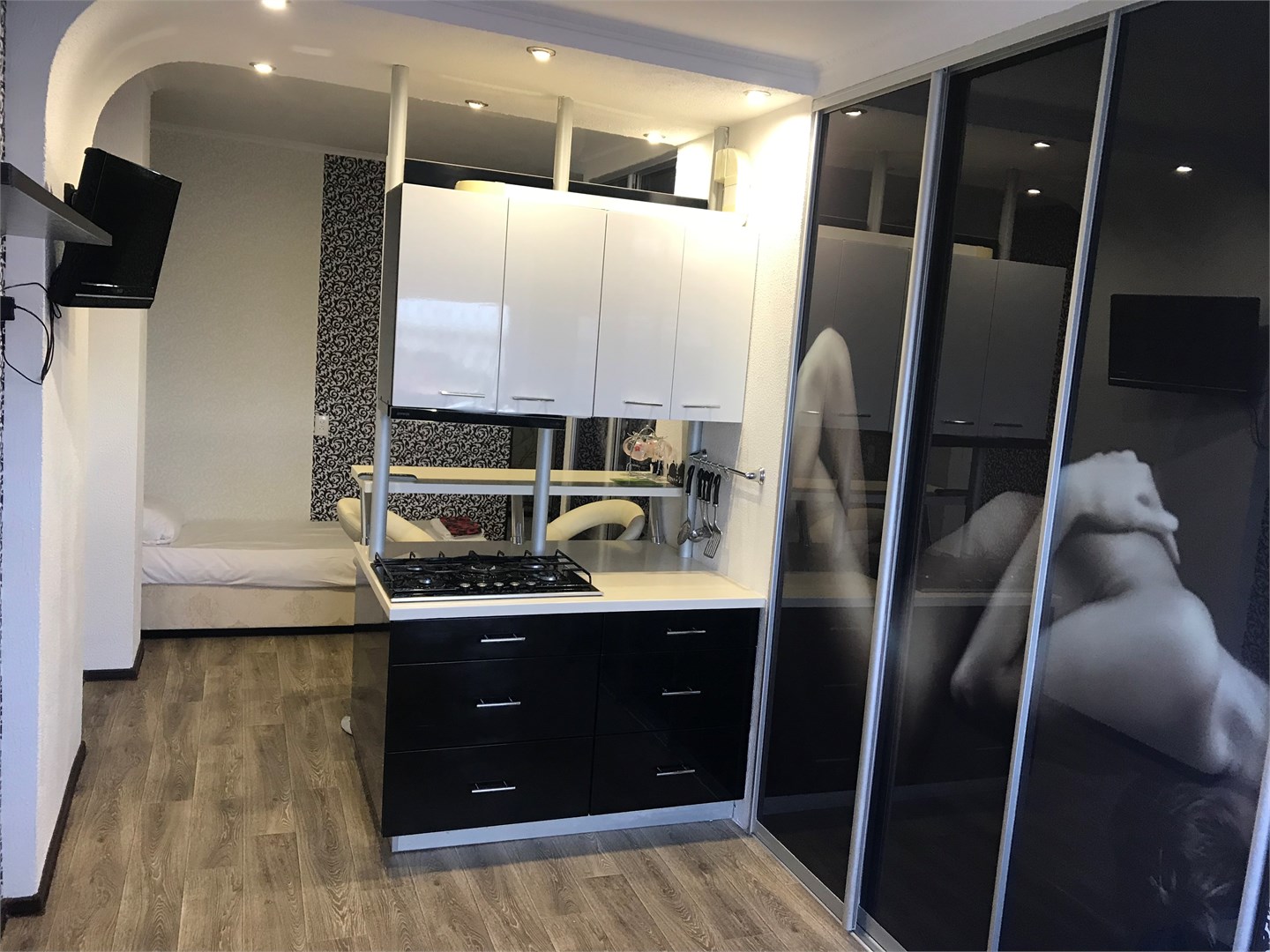 Апартаменты на Комсомольской 15 студия в На Пушкина