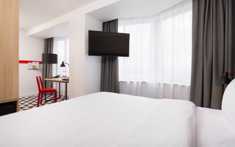 SMART Супериор с видом на Москва Сити в Azimut Сити Отель Смоленская Москва