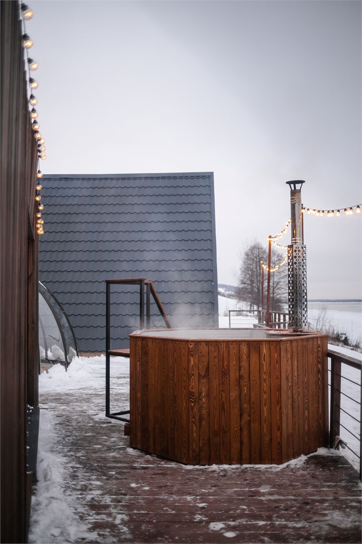 А-фрейм Безводное в Берег