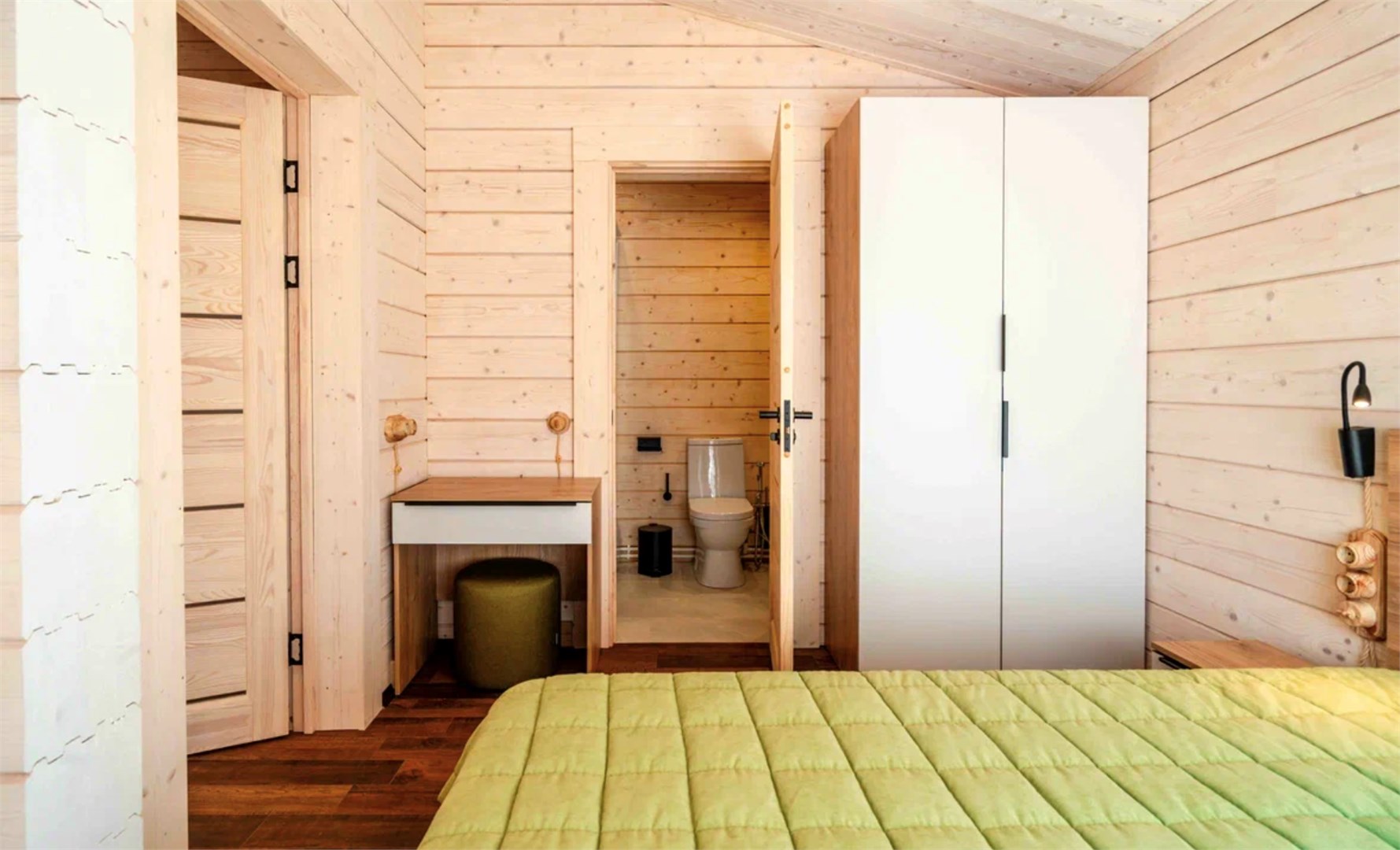 Шале с двумя спальнями в Топорок