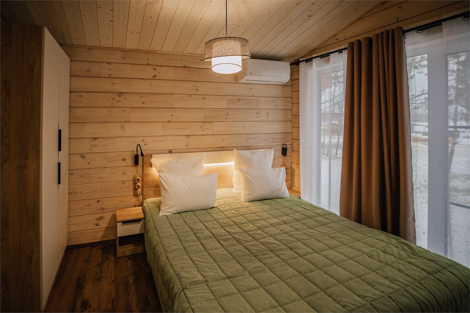 Шале с двумя спальнями в Топорок