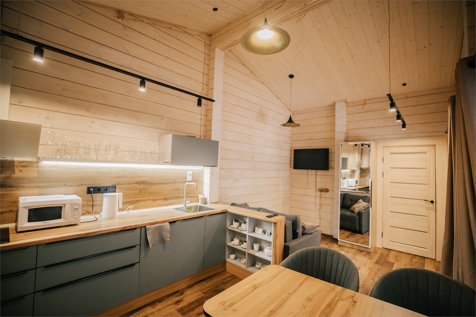 Шале с двумя спальнями в Топорок