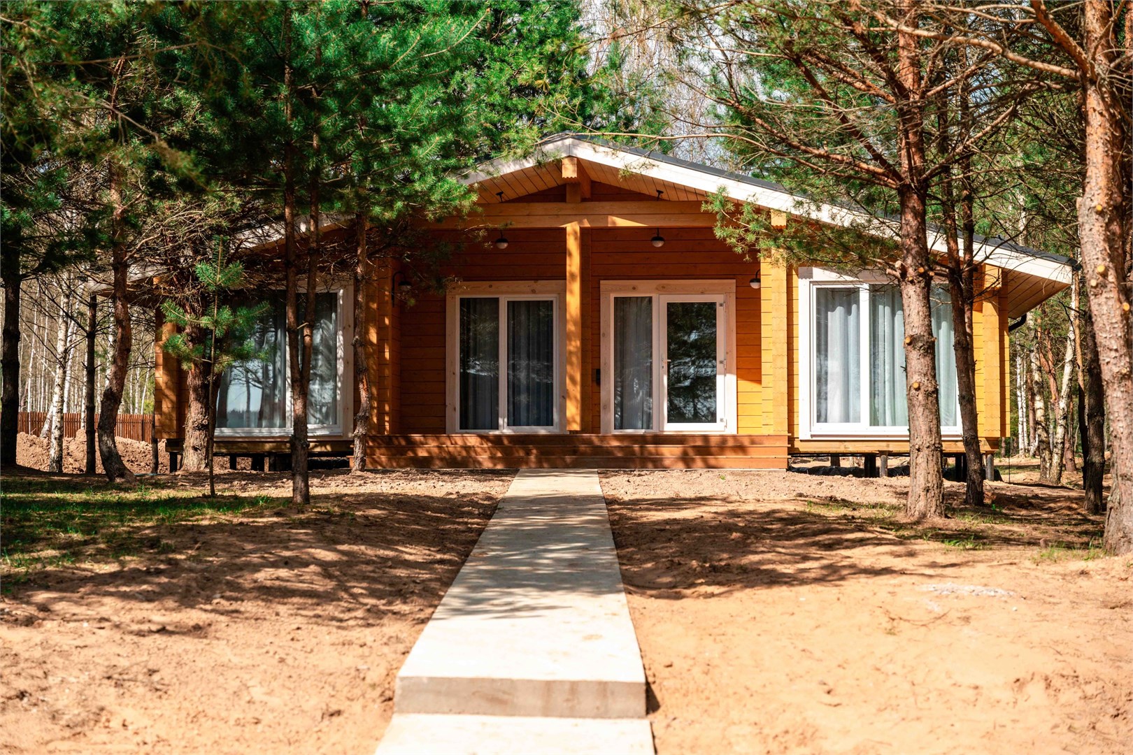 Шале с двумя спальнями в Топорок