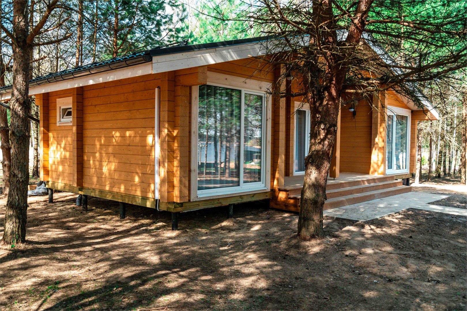 Шале с двумя спальнями в Топорок