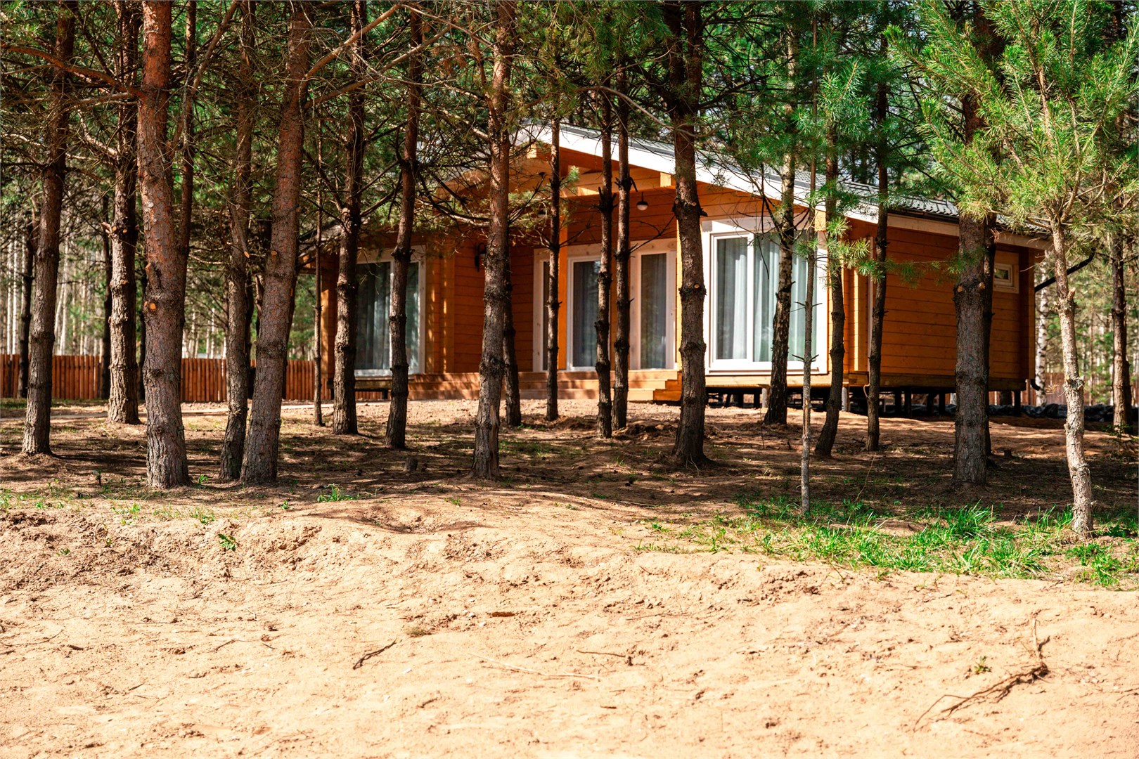 Шале с двумя спальнями в Топорок