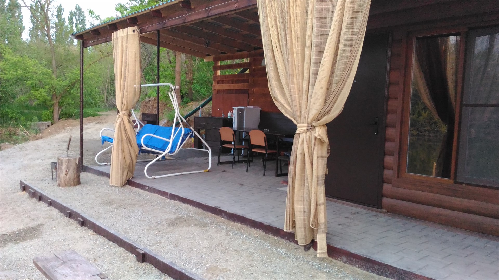 Беседка "ВИП" + 3х местный домик в Эксклюзивная рыбалка