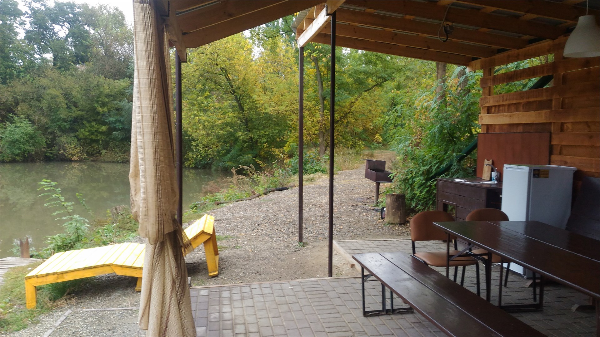 Беседка "ВИП" + 3х местный домик в Эксклюзивная рыбалка