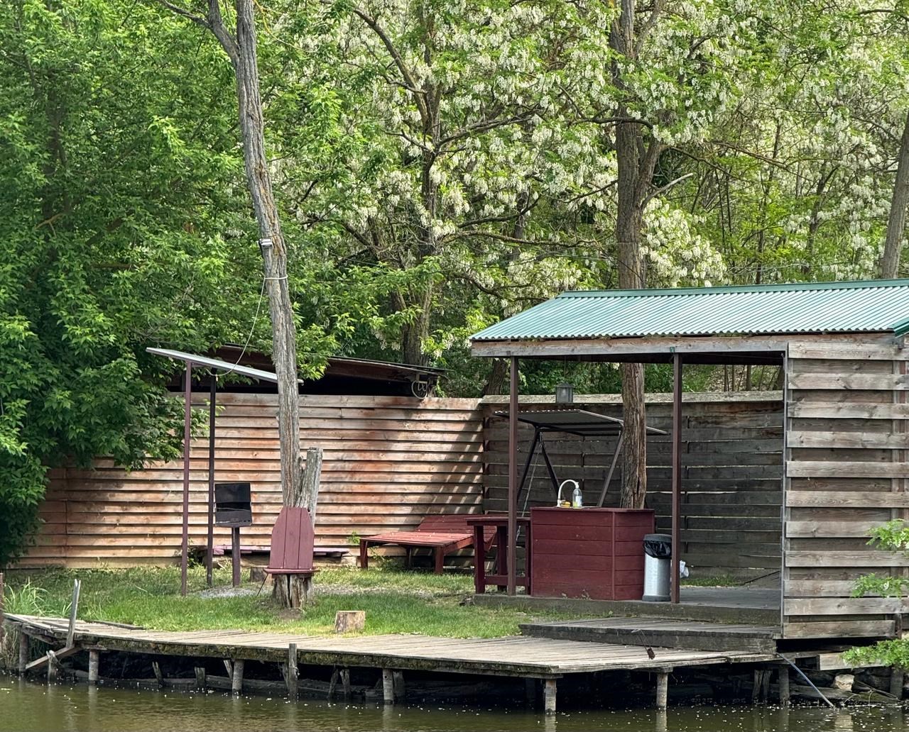 Большая беседка "КОМФОРТ" + 3х местный домик в Эксклюзивная рыбалка