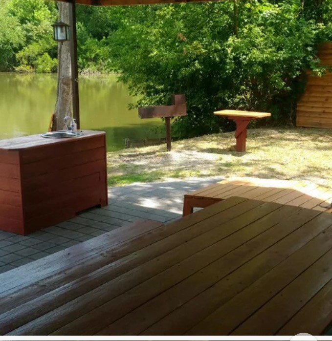 Большая беседка "КОМФОРТ" + 3х местный домик в Эксклюзивная рыбалка