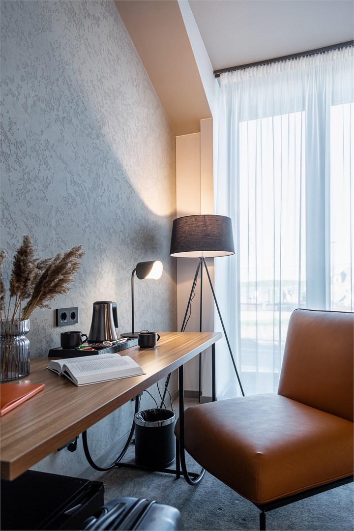 Стандарт (Double view) с видом на пруд в Шухов