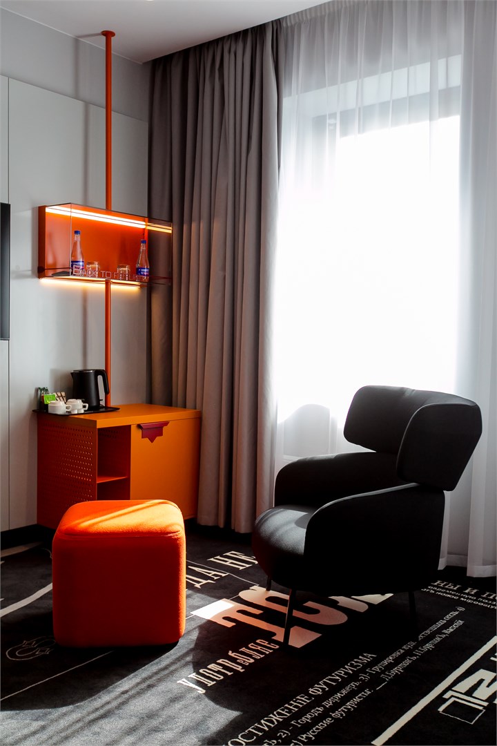 ДЕЛЮКС однокомнатный - 1 двуспальная кровать в НебоАрт