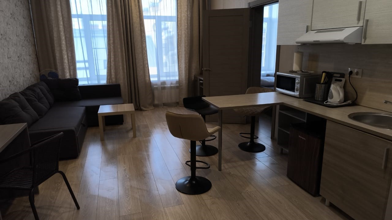 Двухкомнатная студия Делюкс в Атмосфера