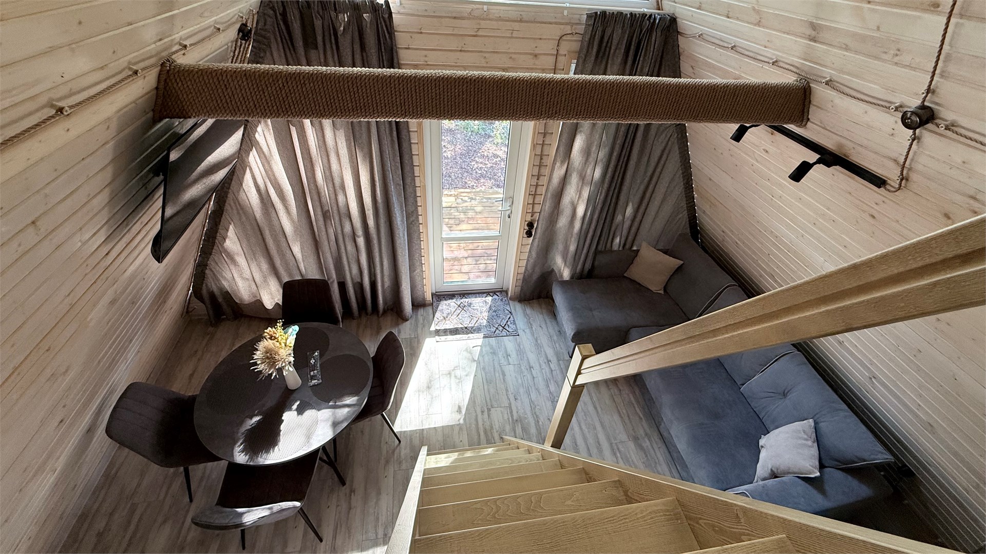 A-frame "Домик у моря" в Панорама