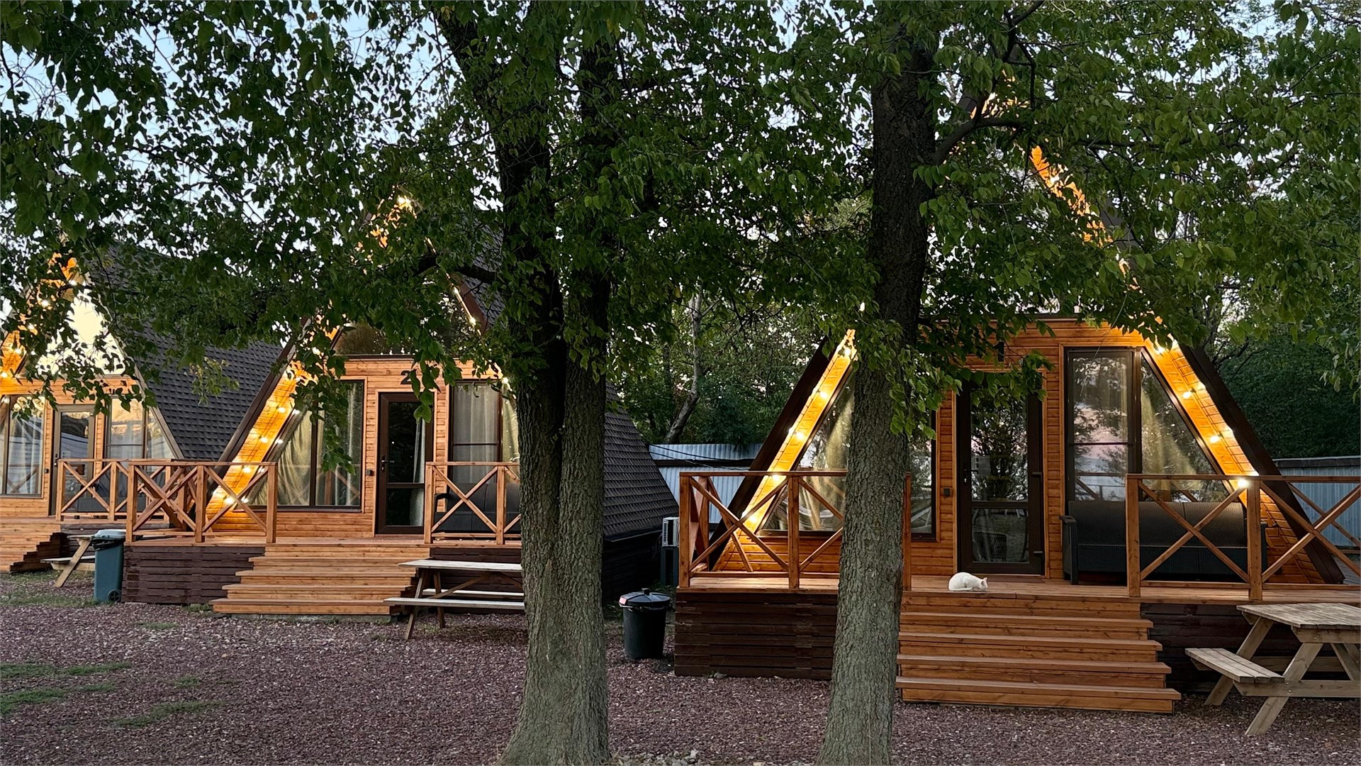 A-frame "Домик у моря" в Панорама