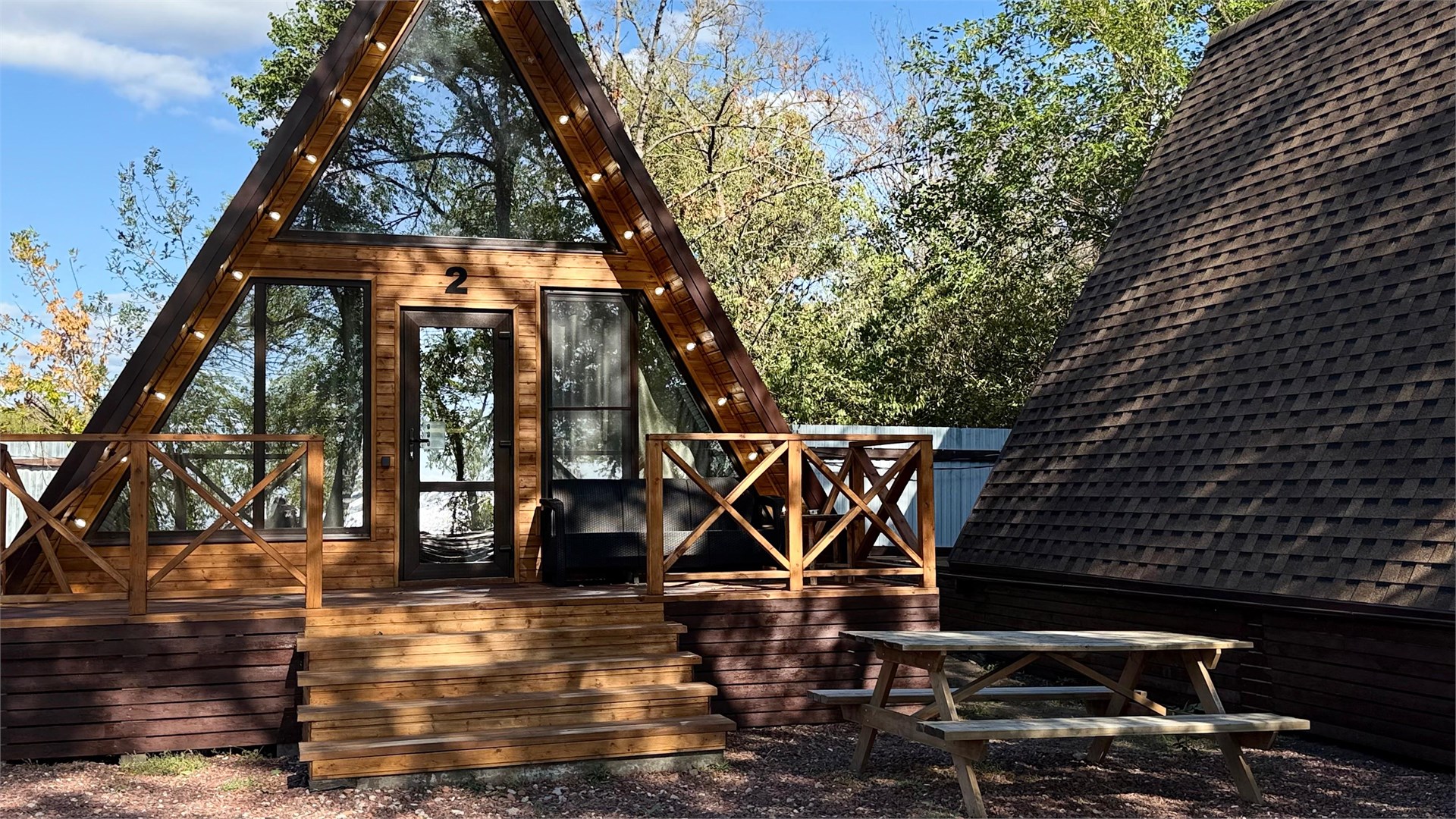 A-frame "Домик Чехова" в Панорама