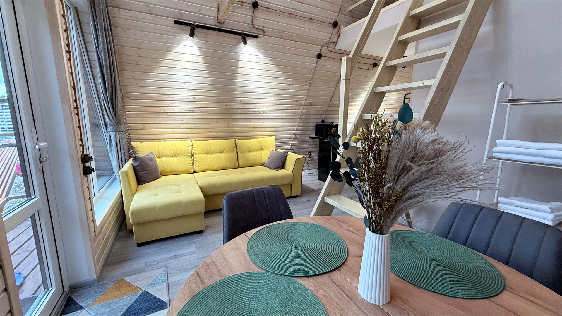 A-frame "Домик Уютный" в Панорама