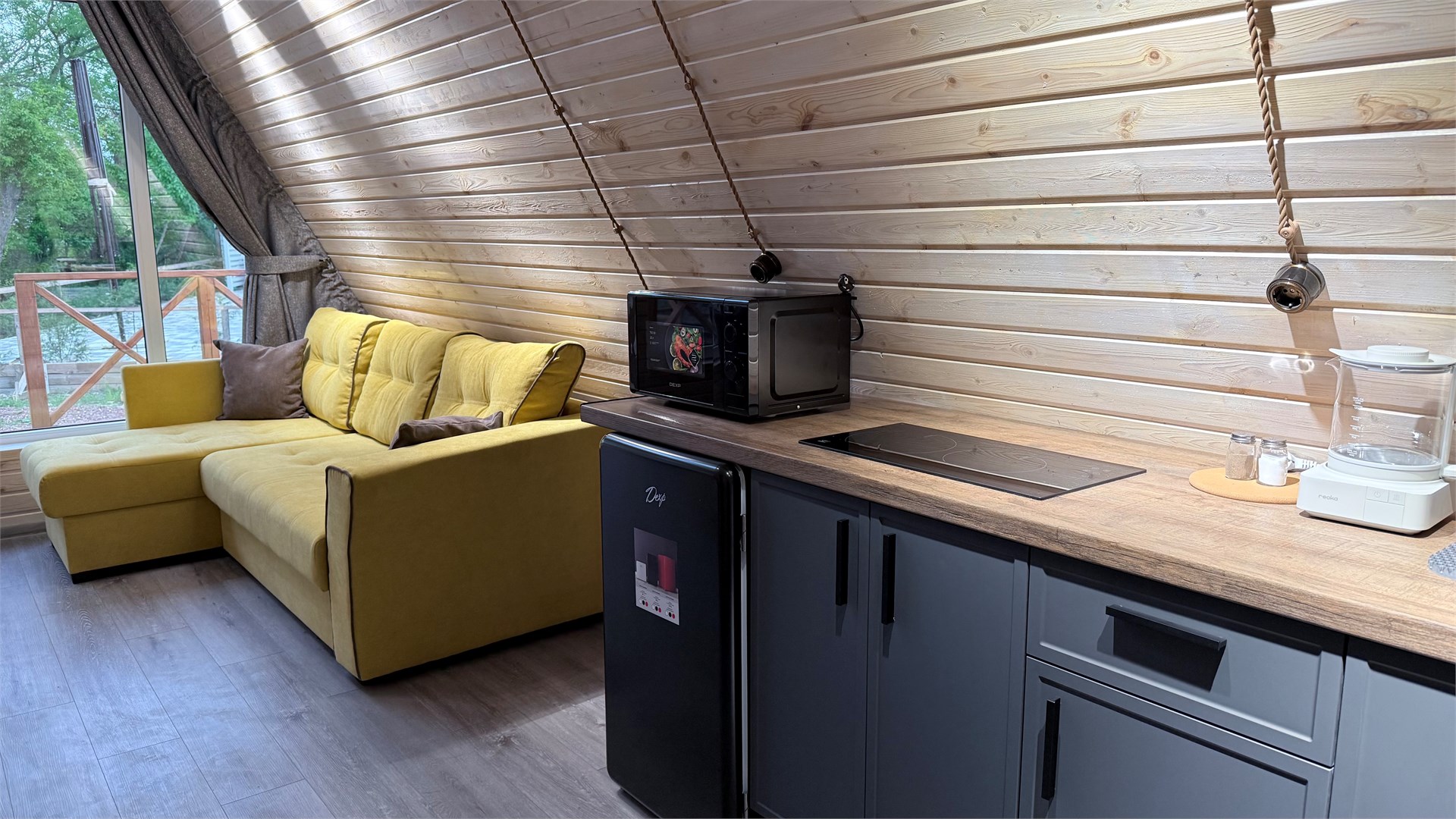 A-frame "Домик Уютный" в Панорама