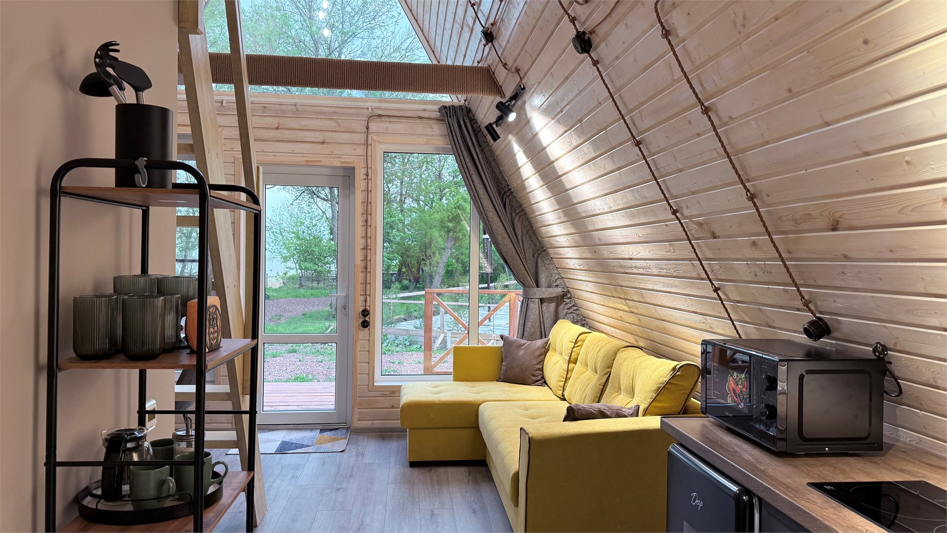 A-frame "Домик Уютный" в Панорама