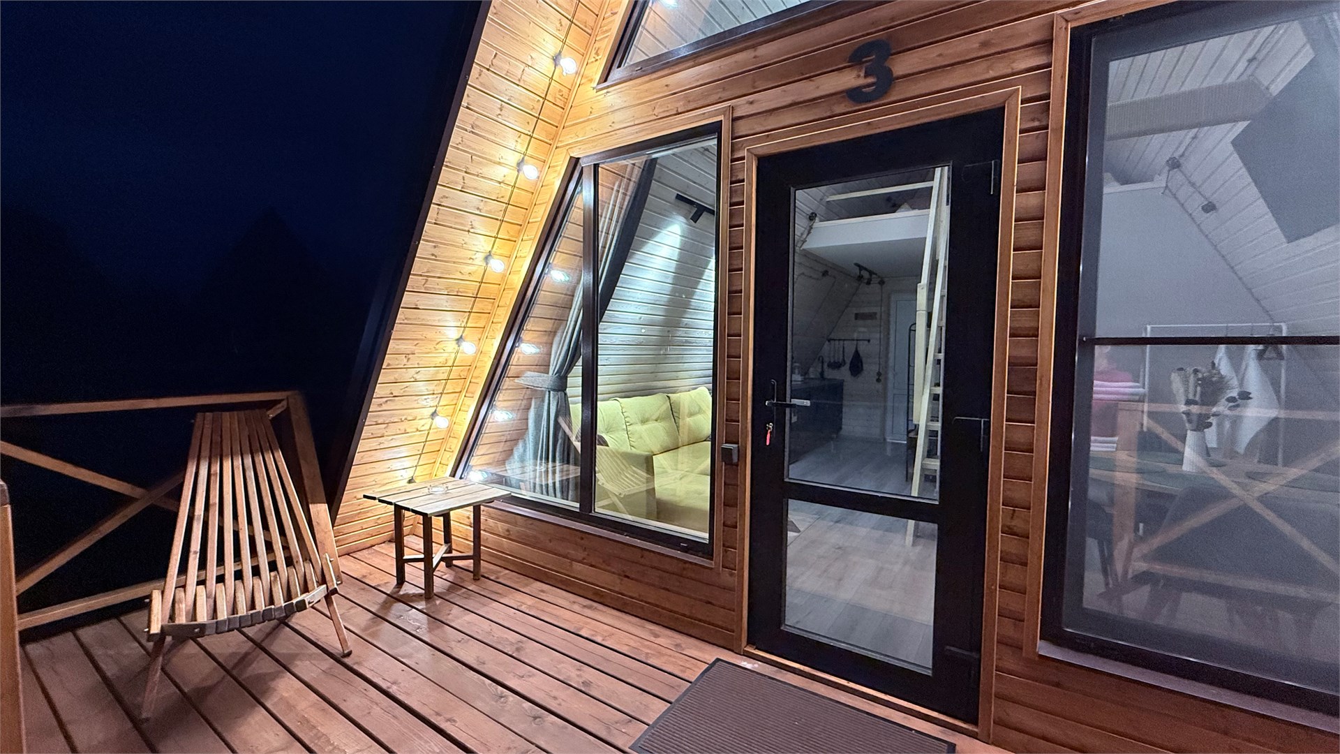 A-frame "Домик Уютный" в Панорама