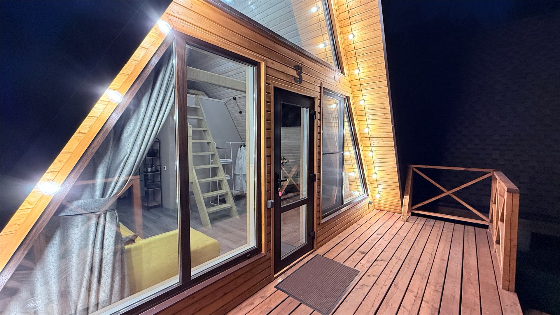 A-frame "Домик Уютный" в Панорама