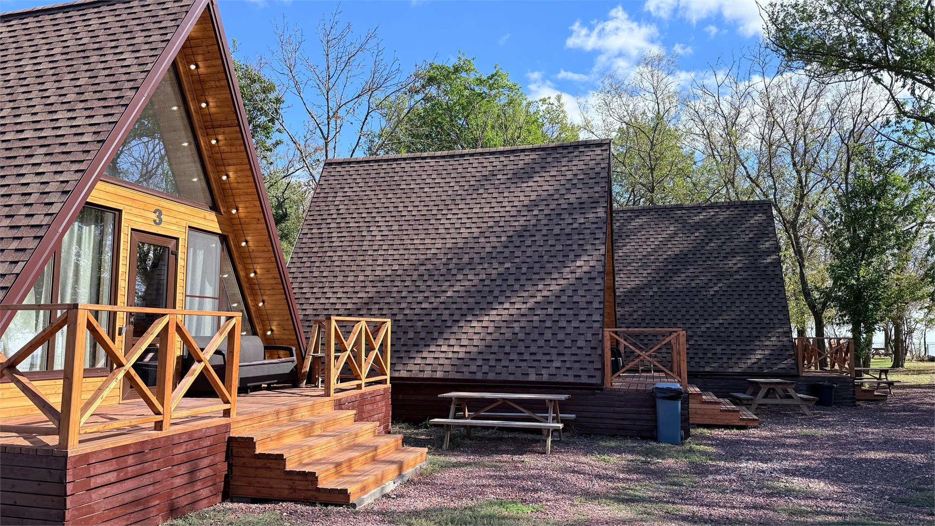 A-frame "Домик Уютный" в Панорама