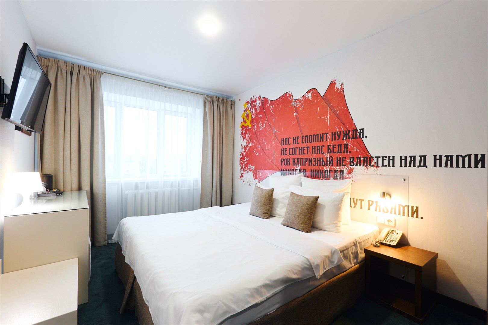 Номер улучшенный с двуспальной кроватью в Восток