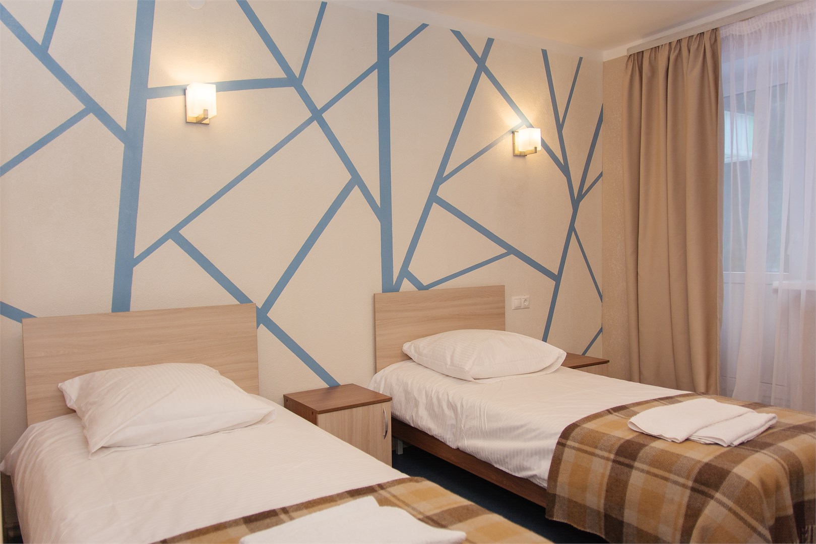 Двухместный улучшенный номер (корпус №1, 1й этаж) в Exclusive palace