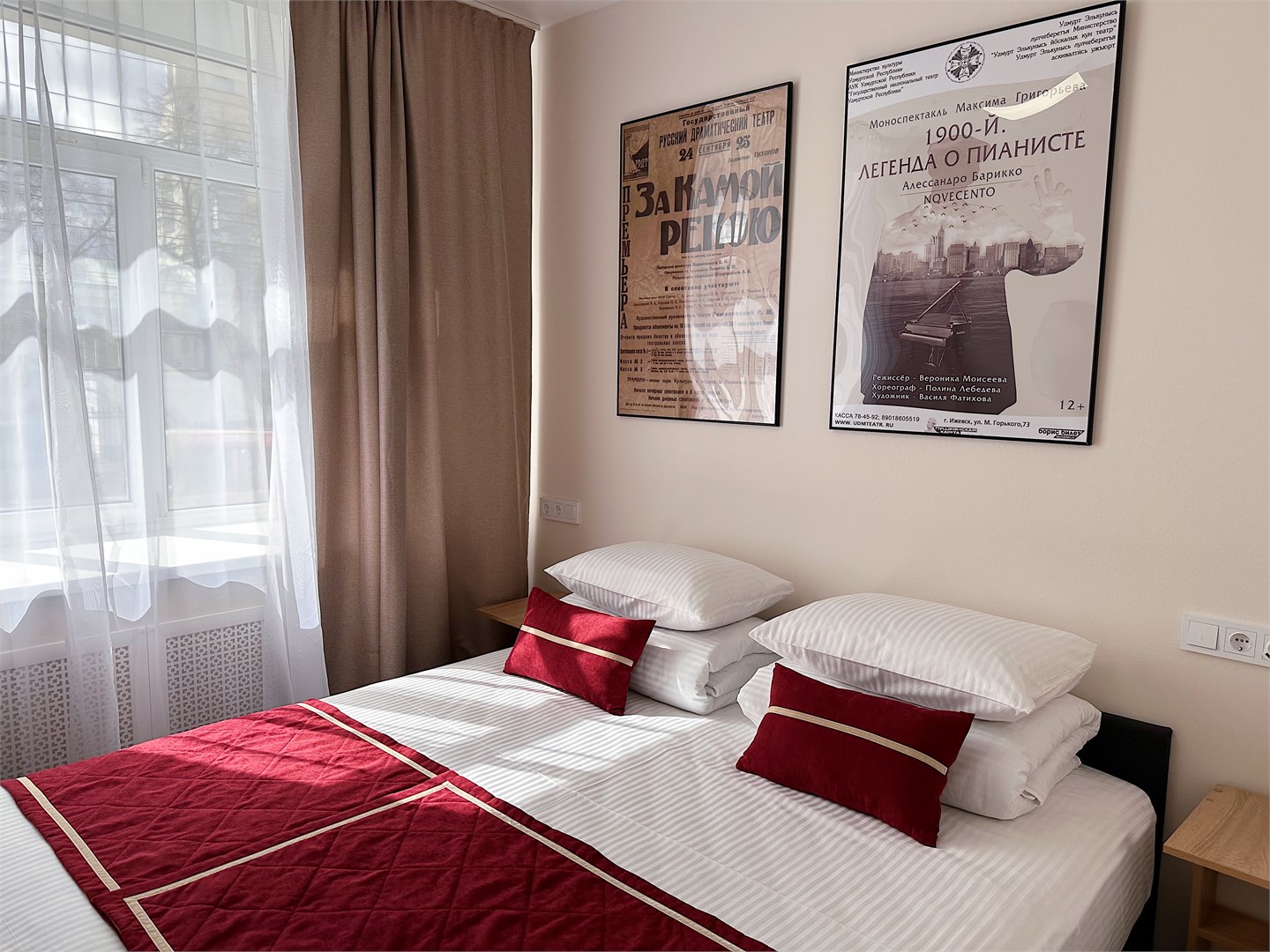 DOUBLE №4 с видом на достопримечательности в Театральная