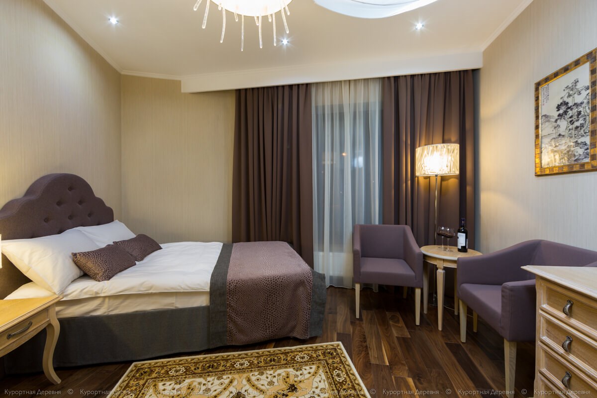 Сюит четырехкомнатный четырехместный Центр "Курортная деревня" в Курортная деревня