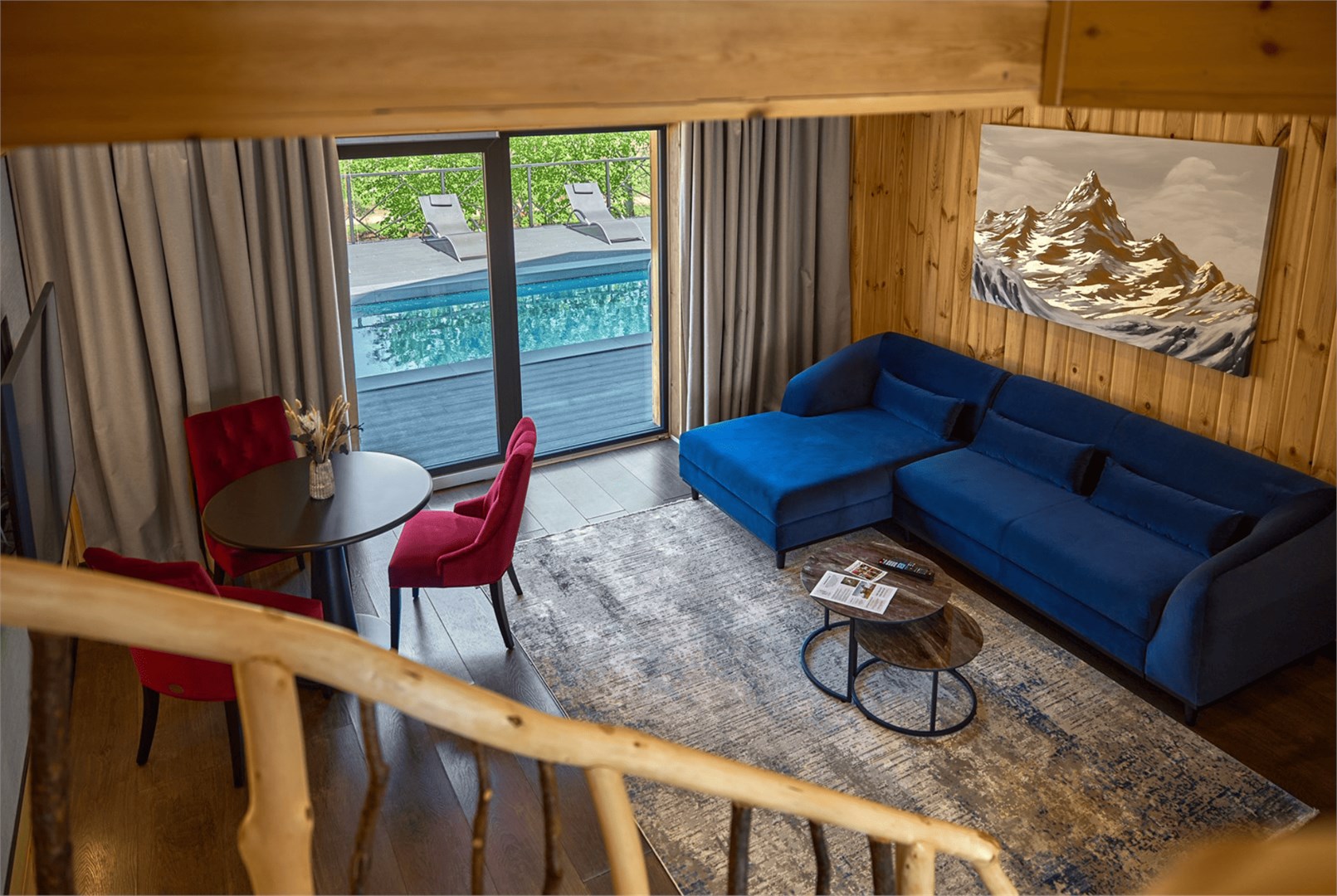 Фотография Вилла дуплекс апартаменты с бассейном