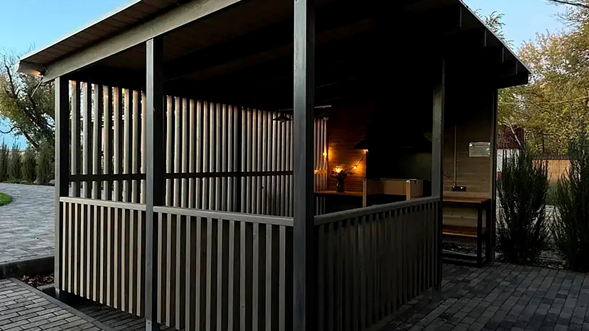 Дом-студия №11 с беседкой в Донская миля