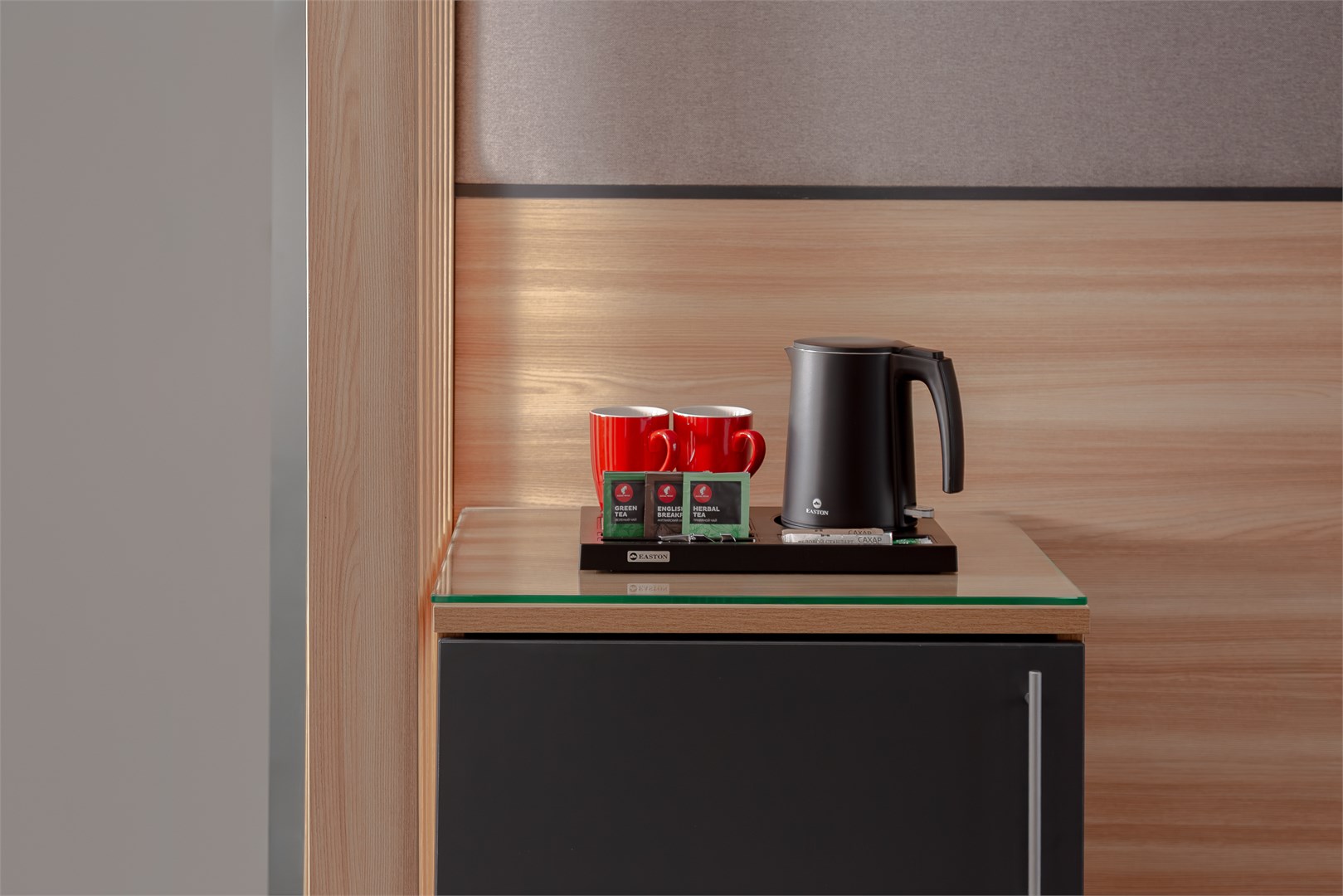 Стандартный номер с двуспальной кроватью и видом на бухту в Рябина от Васта