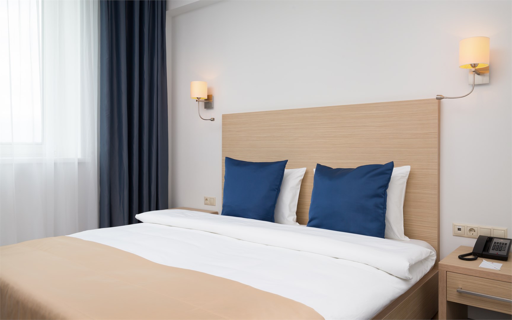 Стандарт с двуспальной кроватью для людей с ограниченными возможностями в Azimut Парк Отель Переславль