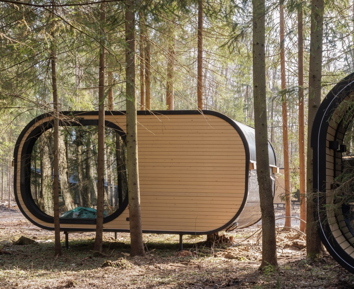 Лесной Лодж (Глэмпинг) в Конаково Ривер Клаб