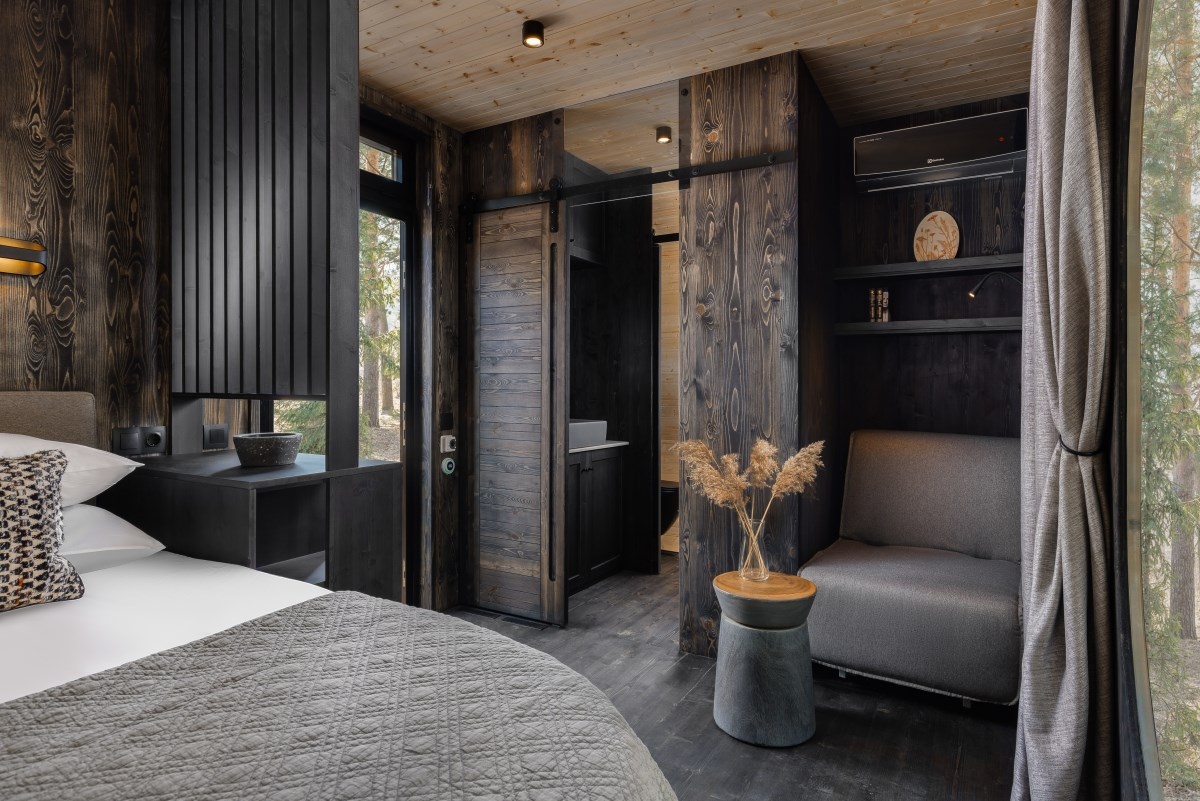 Лесной Лодж (Глэмпинг) в Конаково Ривер Клаб