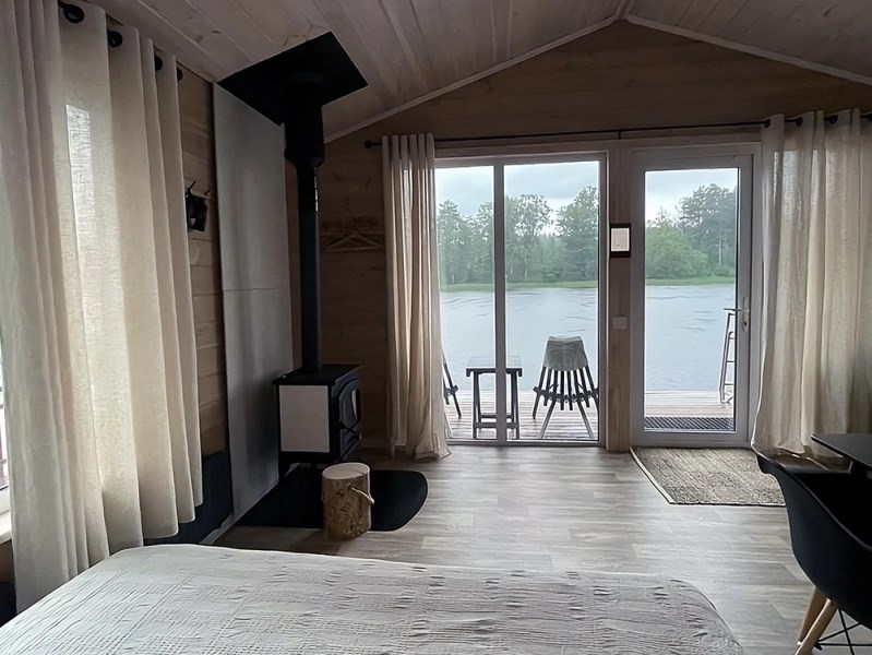 Хаусбот "Сила Вуоксы" + Плавучая беседка-барбекю в Гостевой дом