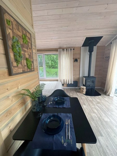 Хаусбот "Сила Вуоксы" + Плавучая беседка-барбекю в Гостевой дом