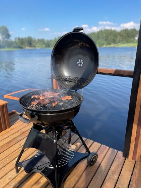 Хаусбот "Сила Вуоксы" + Плавучая беседка-барбекю в Гостевой дом