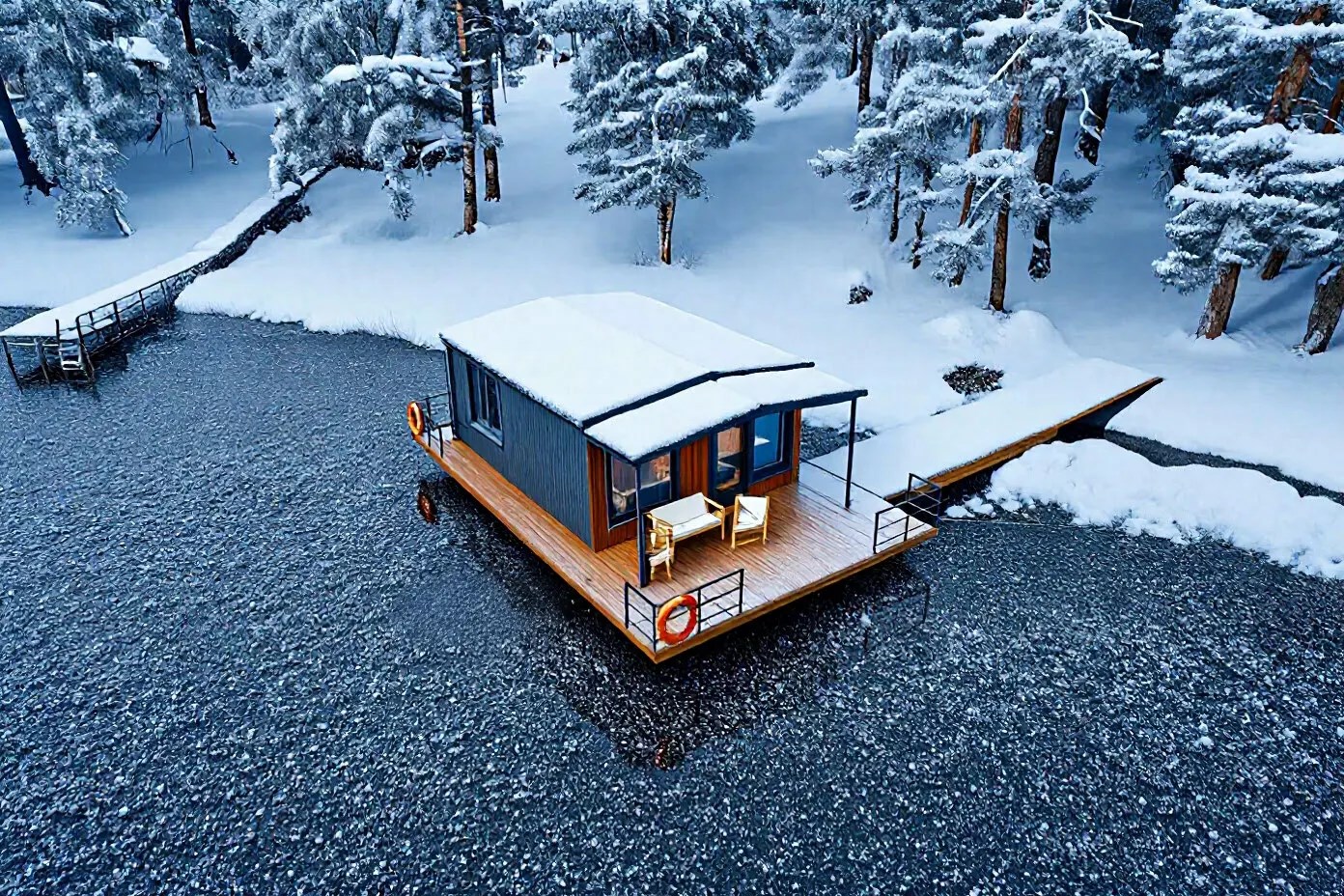 Хаусбот "Сила Природы" 2+2 в Гостевой дом