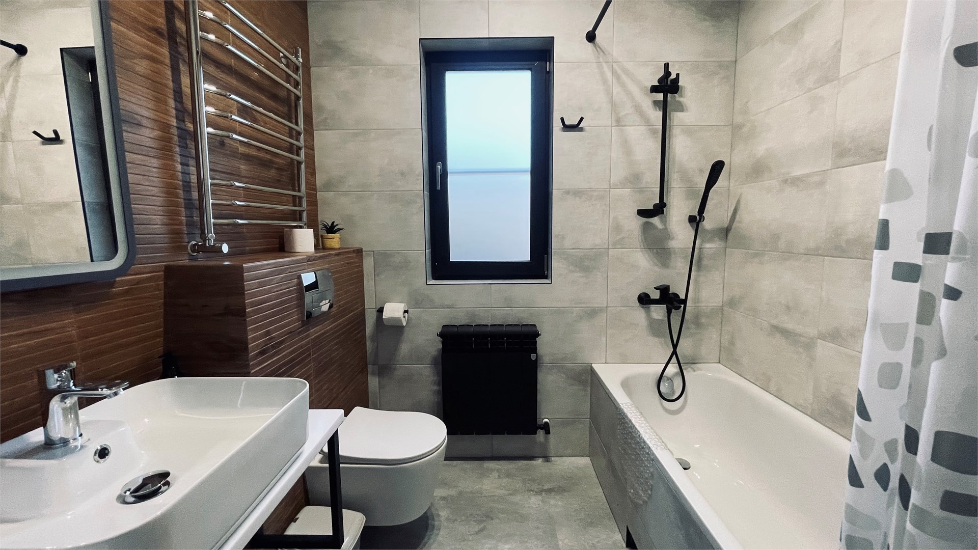 Великие российские учёные (барнхаусы с видом на лес) в Резиденция Товарищества Братьев Нобель