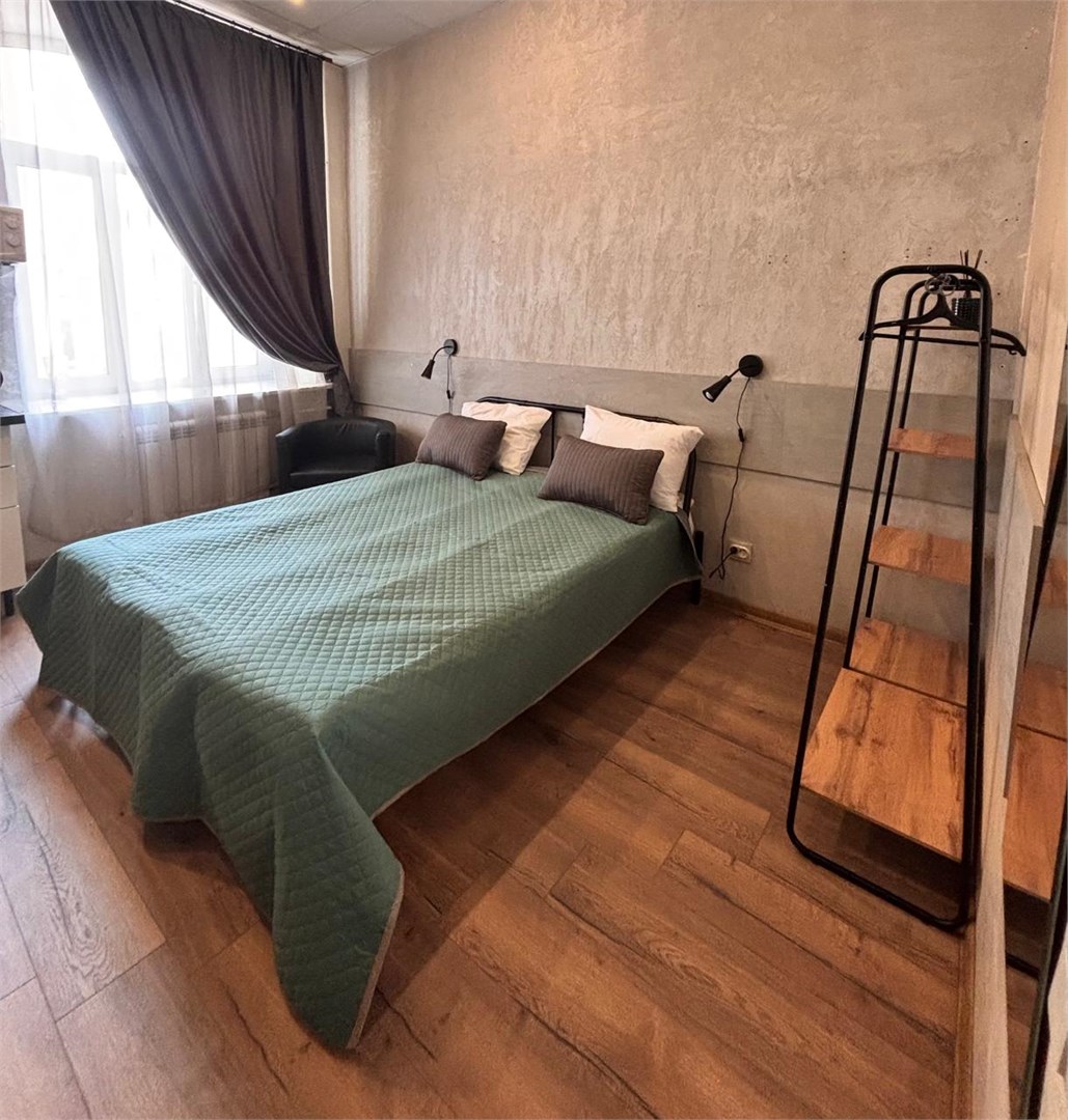 Двухместная студия с двуспальной кроватью 3 этаж в Атмосфера