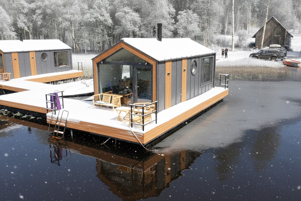 Хаусбот "Сила Ветра" 2+2 в Гостевой дом