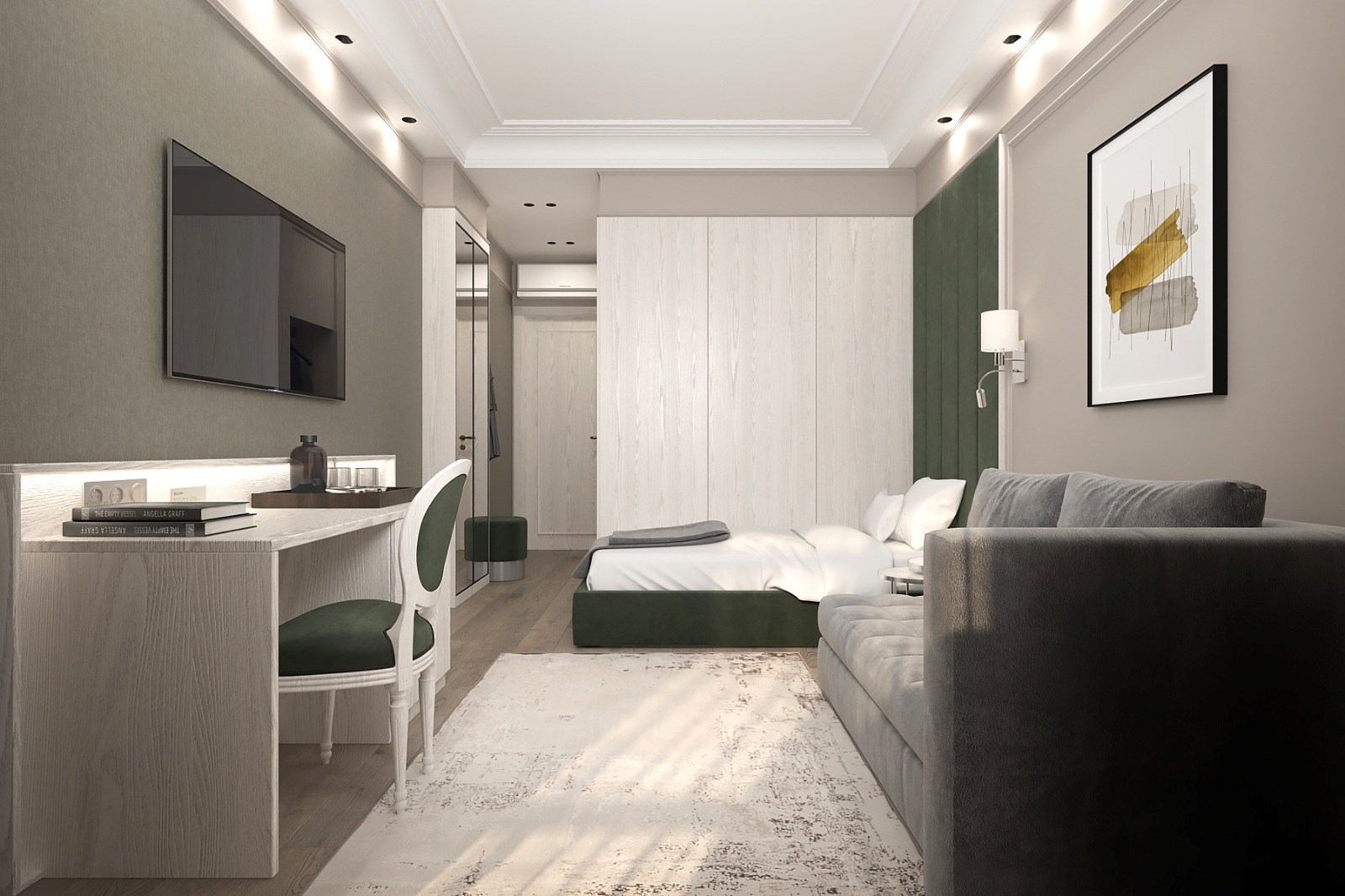 2 корпус 1-местный 2-9 этаж  улучшенный в Санаторий им. М.В. Фрунзе