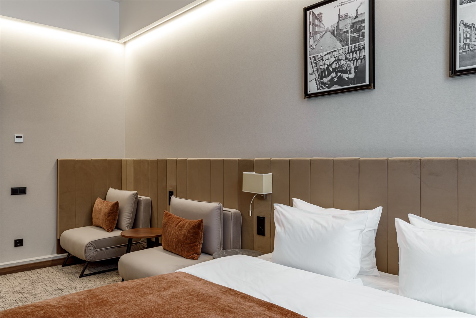 Стандарт с одной большой кроватью в Azimut Отель Орехово-Зуево